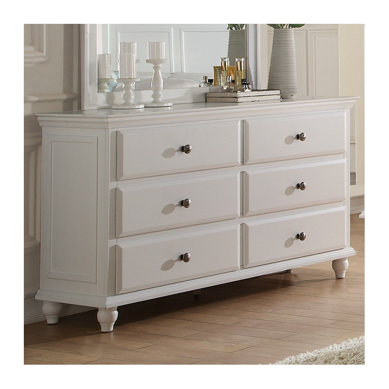 Commode double 6 tiroirs Trisa