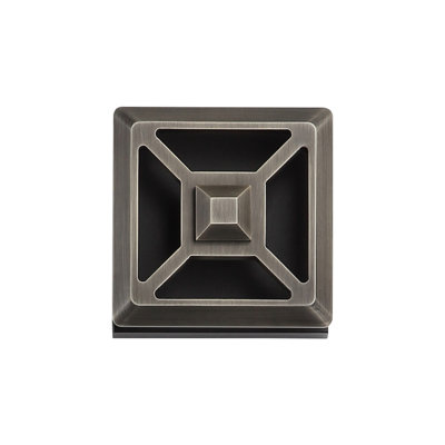 Kaukauna 5"h Square 3-cct Led Wall Sconce In Black/bronze Grid Cover