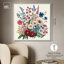 Fleurs sauvages tissées sur toile par Art Remedy-114221164-114221153