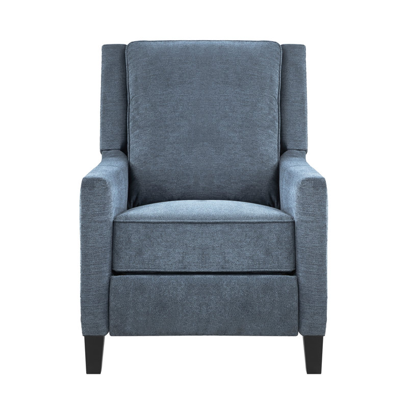 Fauteuil inclinable à pression, bleu, Blue