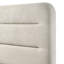 Grand lit Meni, revêtement blanc scandinave, tête de lit à panneau-115685988