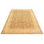 Tapis décoratif en laine de conception unique noué à la main new age oushak ivoire/olive 9 pi x 12 pi 4 po