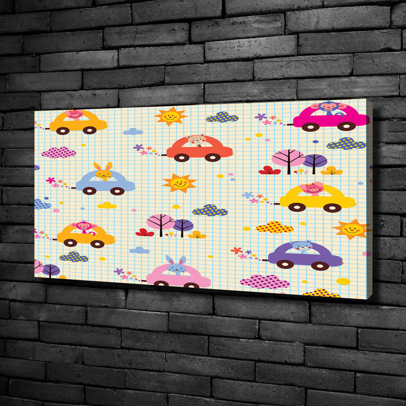Cars - No Frame Print on Canvas