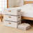 Under Bed Storage Containers 3 Pack, 10 Inch Tall Foldable Organizer Bins With Clear Window And Full Zipper, Slim Design For Clothes, Bedding, Blankets And Seasonal Items