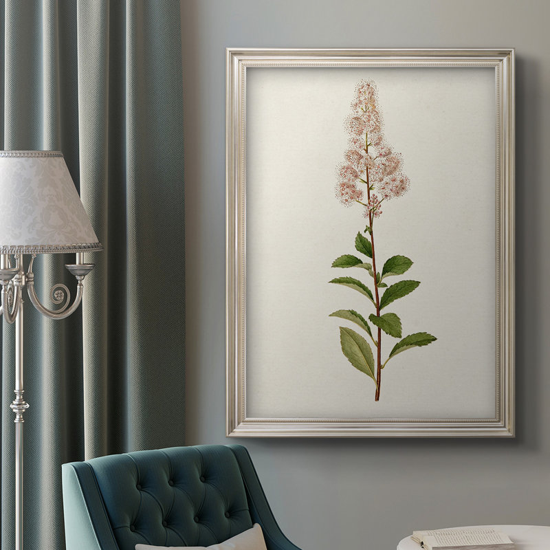 Mauve Garden Flowers - reproduction de cadre photo sur toile, L 21 po x H 25 po