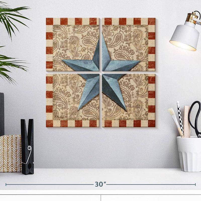 Étoile de grange Kerner Americana II, H 18 po x l 18 po