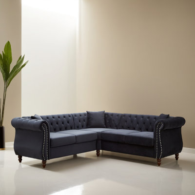 Canapé modulaire en L 83,62 po