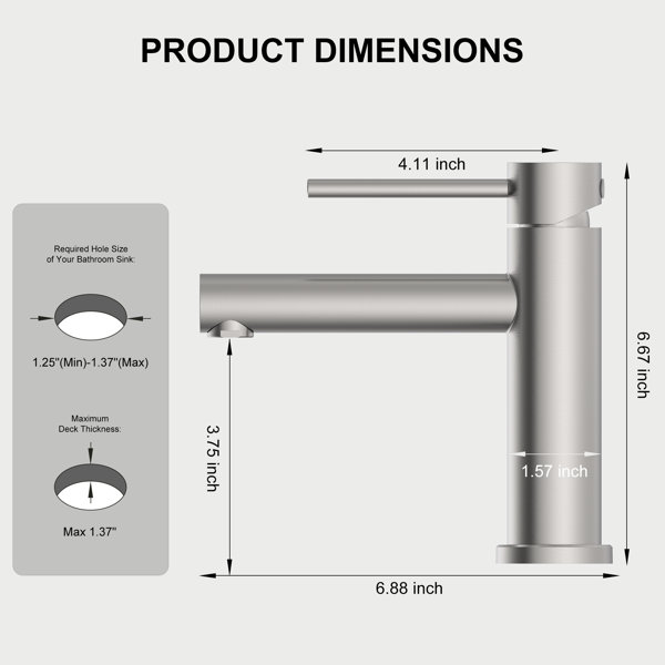 Dimensions du produit