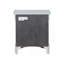 Table de chevet III Platinum Finish