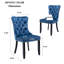 Chaise rembourrée en velours-318972212