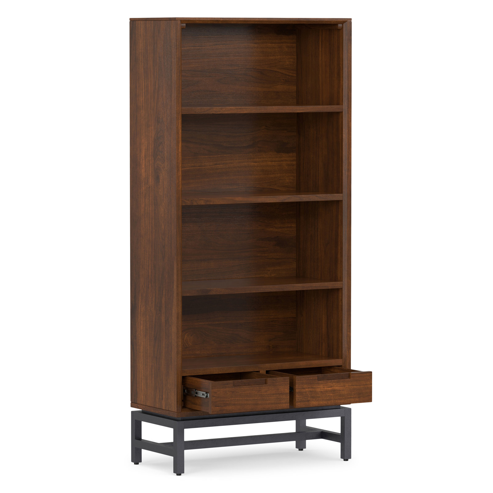 Banting 30" Bookcase, Walnut Veneer