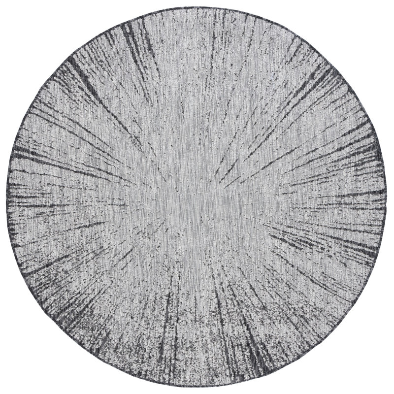 Tapis d'intérieur / extérieur Kenric Performance, Rond 6 pi 7 po