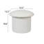 Repose-pieds rond en velours 12,2 po Harshaan-173636179