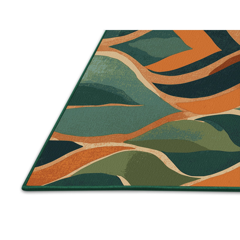 Tapis mosaïque Forest Prime, Carré 8 pi