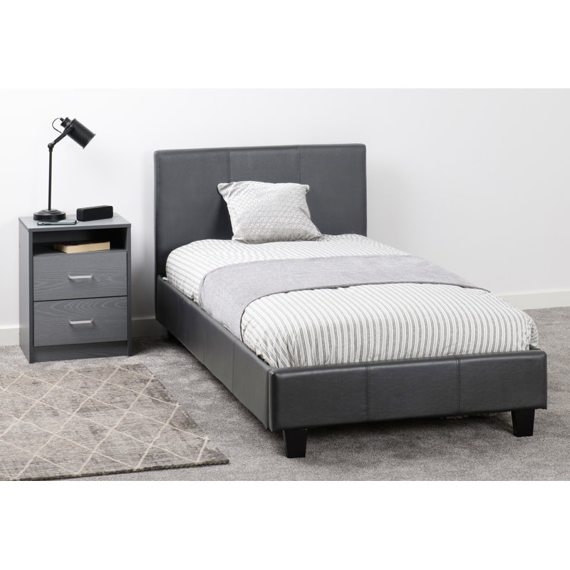 Midge Upholstered Bed Frame, Single (3')