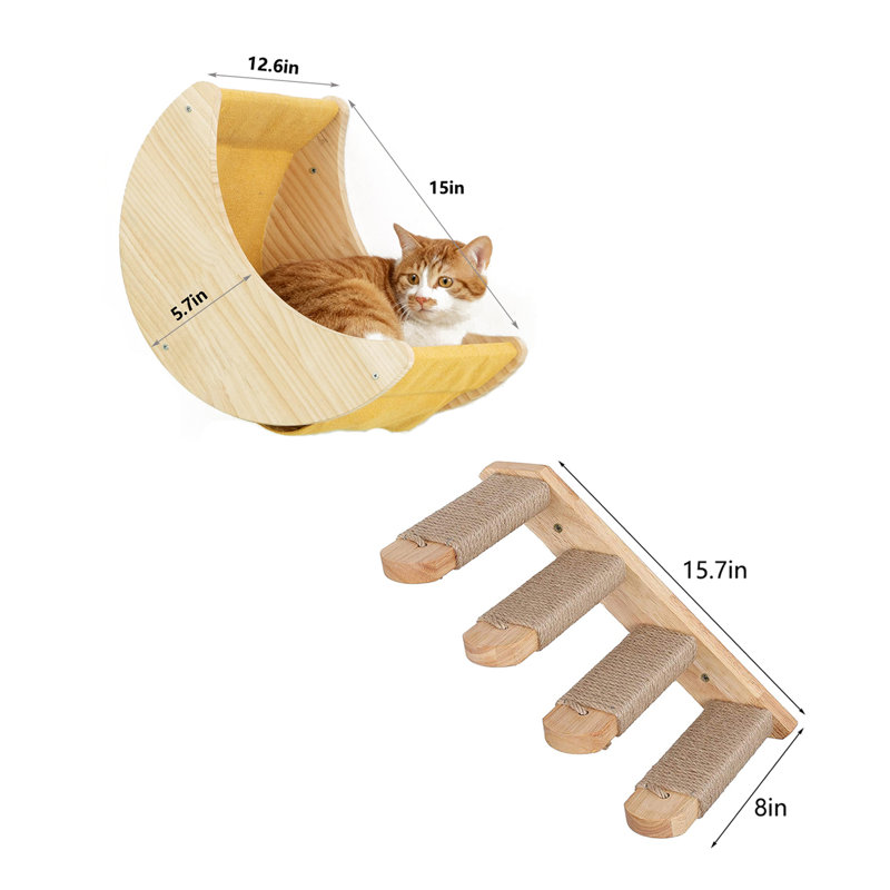 Ensemble de hamac pour chat