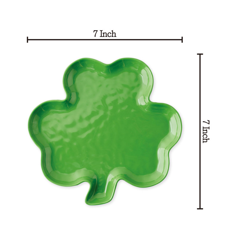 Shamrocks, 7" Plate S12