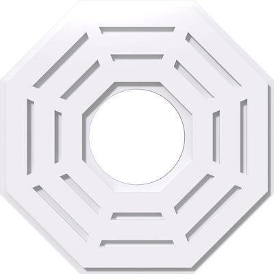 Westin Westin Architectural Grade PVC Contemporary Ceiling Medallion