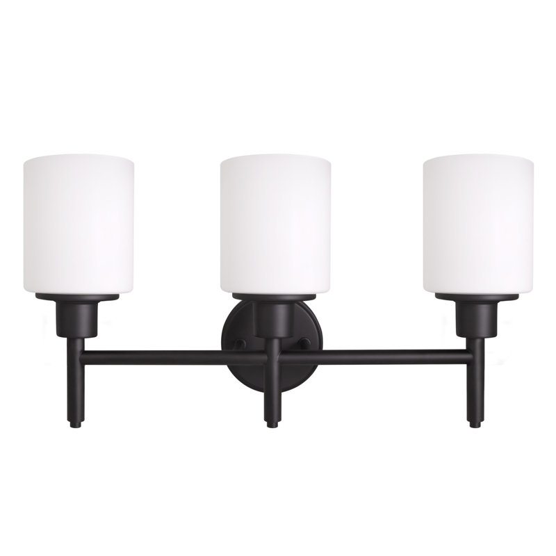 Jorelys 5 - Light Dimmable Vanity Light, Matte Black, 3