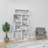 Delayna Geometric Bookcase-1631768013