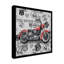 Toile d'extérieur Jean Plout «Vintage Motorcycles On Route 66 6»-87944911