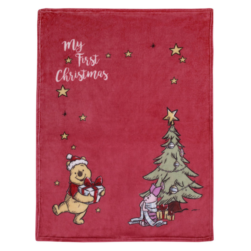 Arbre de Noël NoJo Disney Winnie l'ourson et porcelet «My First Christmas»