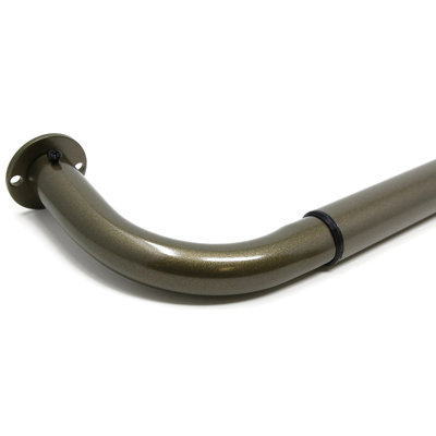 Aariel Steel Adjustable Single Curtain Rod