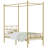 Alex-Jay Metal Canopy Bed-2092681985-2109103174
