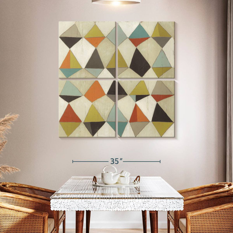 Pattern Undulation III, 45" H x 45" W