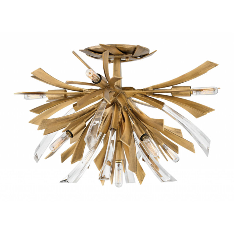 Vida 9-Light Semi Flush Mount