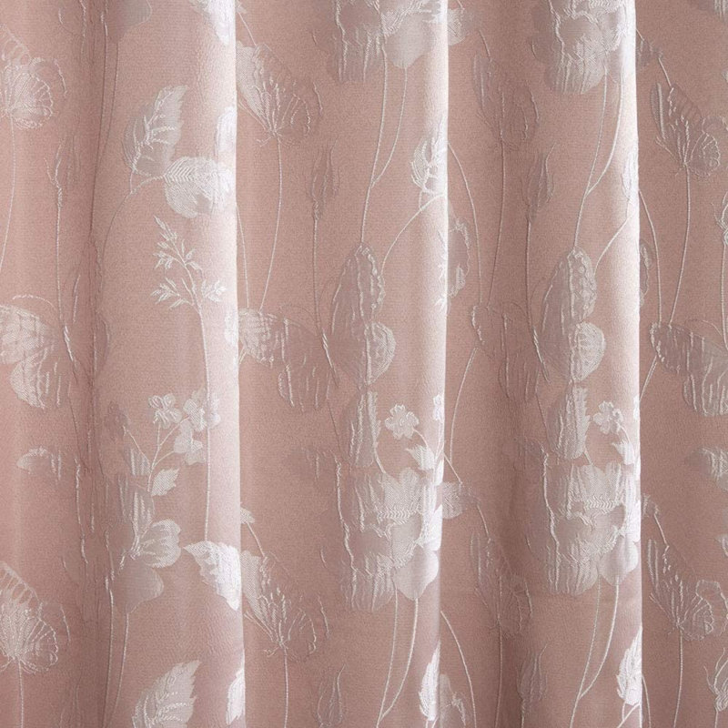 Sammi Room Darkening Curtain Pair, Blush