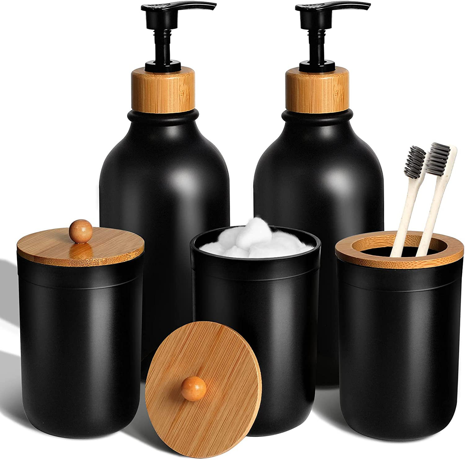 Aimah Classics 5-Piece Bathroom Accessory Set