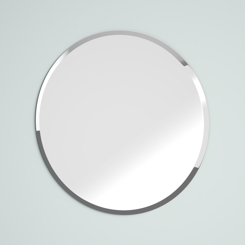 Argent Flat Wall Mirror