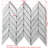 Calacatta 12" x 9" Marble Mosaic Tile
