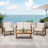 Acacia 4 - Person Patio Conversation Set with Cushions