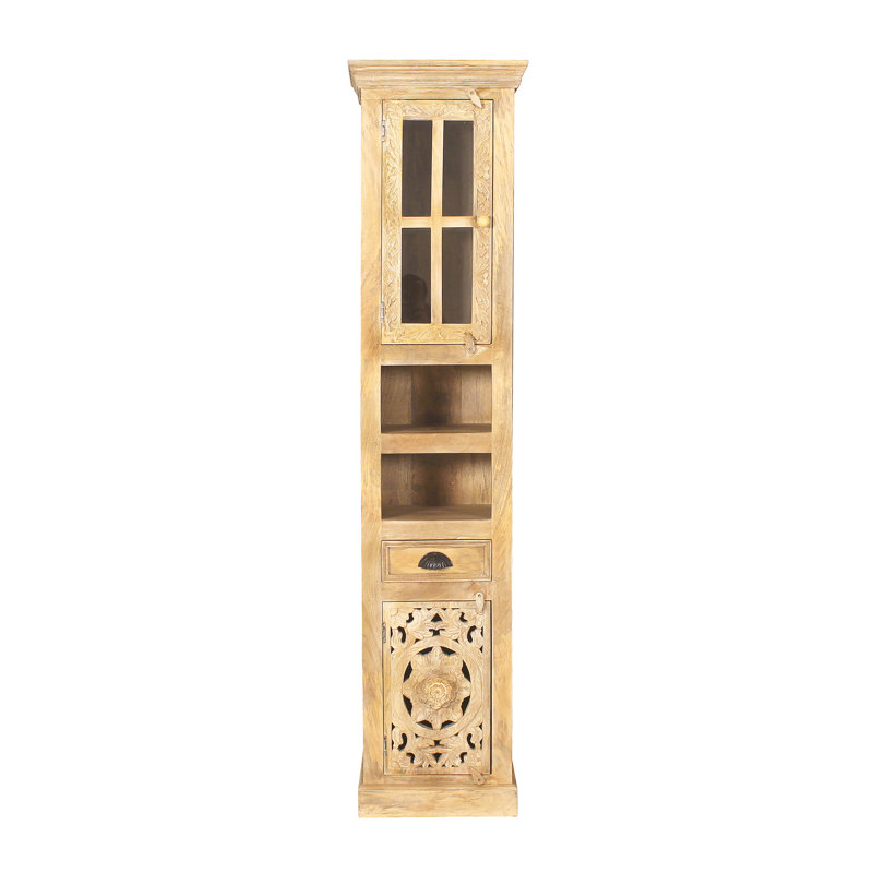 Hoye Solid Wood Linen Cabinet