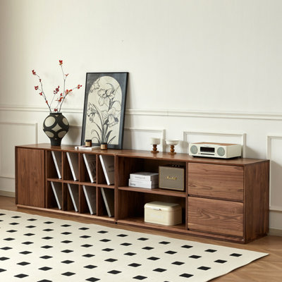 Simple and Retro Design TV Cabinet