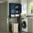 Alaye Floor Mounted Over-the-Toilet Storage Cabinet, Double Doors Above Toilet Bathroom Storage-514289505