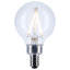 5.5 Watt G16.5 LED Candelabra Base Clear 3500K CCT 120 Volt-519306045-519306044-519306033