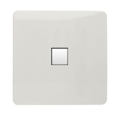 Trendi Switch 1 Gang RJ45 Cat 6 Modern Designer PC Ethernet Socket