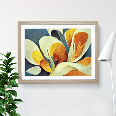 Artistic Flowers Abstract Vol.4 - Single Picture Frame Print