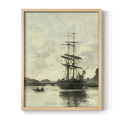 «Vintage Nautical Print XLII» sur papier