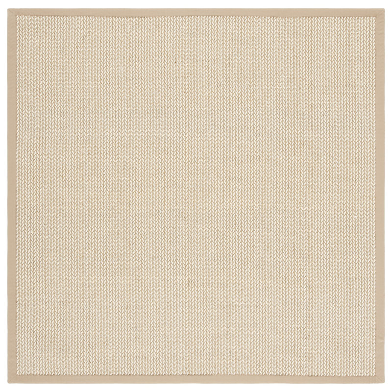 Tapis uni en laine et sisal Godolphin, Carré 6 pi