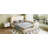 Queen Size Upholstered Platform Bed With 2 Reading Lights-719058249