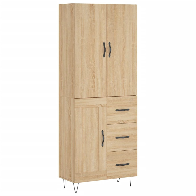 Williamsport 69.5cm Sideboard, Sonoma Oak