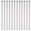Fence Posts 12 Pcs Powder-Coated Steel-1753987491-1753982559