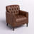 Annja 32" W Tufted Leather Armchair-79522924