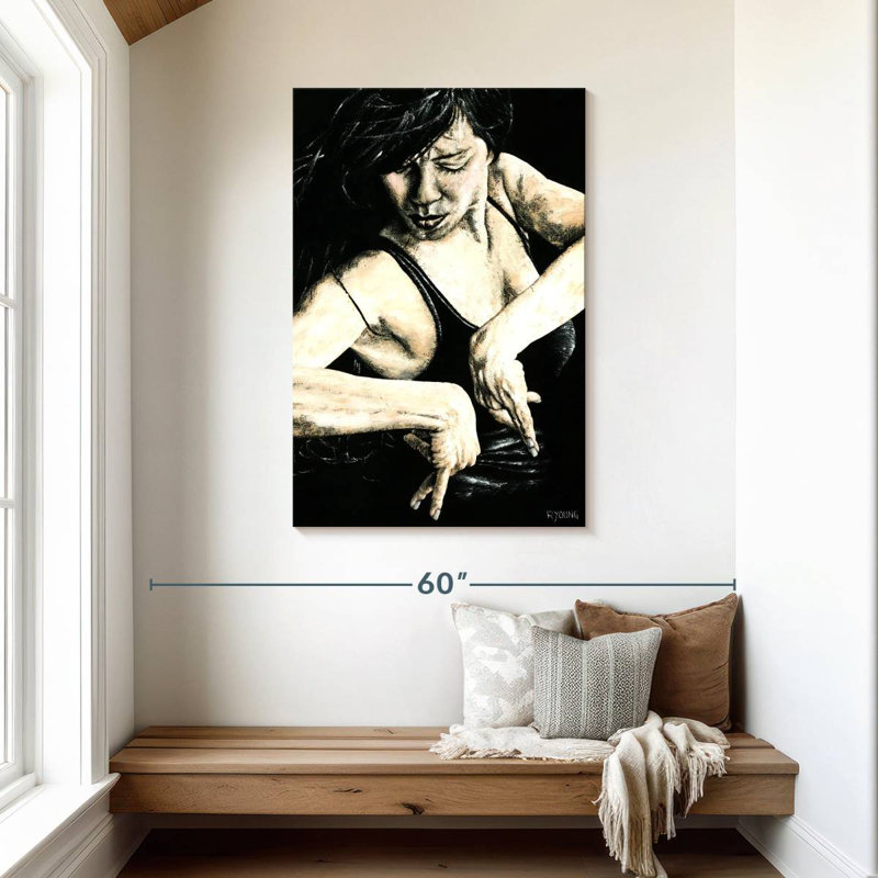 Enn L'intimité du flamenco, H 45 po x l 30 po