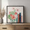 «Books and Blooms I» par Yvette St. Amant, reproduction d'art