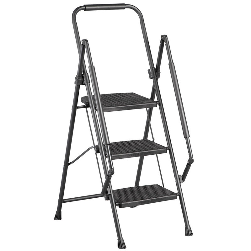 3 Step Ladder with Padded Handrails